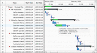 Microsoft Project Export to Web screenshot